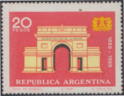 Argentina 848 1969 Centenario De La Escuela Militar MNH - Sonstige & Ohne Zuordnung