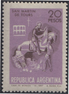 Argentina 823 1968 San Martin De Tours, Patron De Buenos Aires MNH - Autres & Non Classés