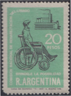 Argentina 810 1968 Comisión Nacional Para La Reeducación Del Minusválido MNH - Sonstige & Ohne Zuordnung