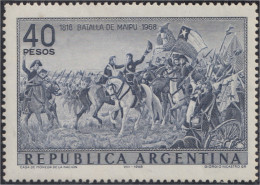 Argentina 816 1968 150 Años De La Batalla De Maipu MNH - Autres & Non Classés