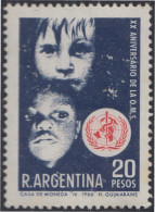 Argentina 811 1968 20 Años De La Organización De Sanidad MNH - Sonstige & Ohne Zuordnung