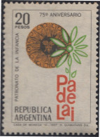 Argentina 795 1967 75 Años Protección A La Infancia MNH - Other & Unclassified