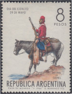Argentina 736 1966 Día Del Ejército Soldado MNH - Autres & Non Classés