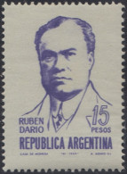 Argentina 723 1965 50 Años De La Muerte Del Poeta Rubén Darío MNH - Other & Unclassified