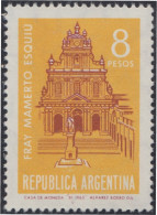 Argentina 724 1965 Fray Mamerto Esquiu Iglesia MNH - Autres & Non Classés