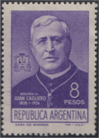 Argentina 717 1965 Homenaje A Mgr. Juan Cagliero Delegado Al Vaticano MNH - Other & Unclassified