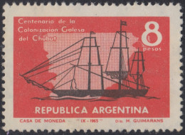 Argentina 719 1965 100° De La Llegada De Gallois A Chubut MNH - Altri & Non Classificati