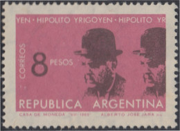 Argentina 714 1965 Hipólito Irigoyen MNH - Sonstige & Ohne Zuordnung