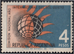 Argentina 702 1965 Año Internacional Del Sol Quieto MNH - Andere & Zonder Classificatie