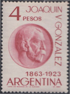 Argentina 696 1964 Centenario Del Nacimiento De Joaquín V. Gonzalez. Jurista M - Andere & Zonder Classificatie