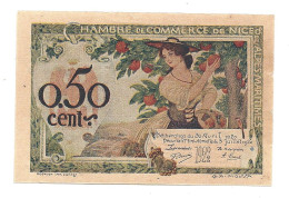 0,50 NICE 1920  Série 177  (SUP) - Camera Di Commercio