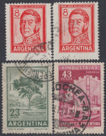 Argentina 705/08 1965 Serie Corriente. Tipos De 1954/62 Usados - Autres & Non Classés