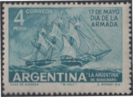 Argentina 669 1963 Día De La Marina MH - Autres & Non Classés