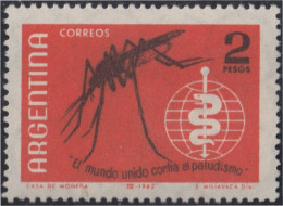 Argentina 658 1962 Erradicación Del Paludismo MH - Sonstige & Ohne Zuordnung