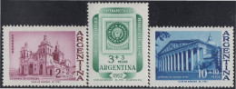 Argentina 649/51 1961 Exposición  Y Centenario Del Sello De La R. Argentina MH - Autres & Non Classés