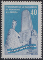 Argentina 590 1958 Aniversario Del Monumento De La Bandera MH - Autres & Non Classés