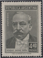 Argentina 575 1957 Serie Básica. Roque Saenz Pena MH - Andere & Zonder Classificatie