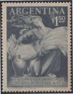 Argentina 544 1954 Centenario De La Bolsa De Cereales De Buenos Aires MH - Otros & Sin Clasificación