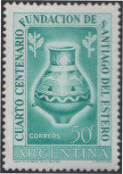 Argentina 537 1953 4° Centenario De La Fundación De Santiago Del Estero MH - Otros & Sin Clasificación