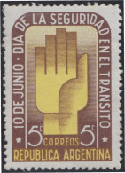 Argentina 496 1948 Día De La Seguridad Vial MH - Autres & Non Classés