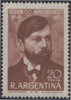 Argentina 817 1968 Homenaje Al Doctor Osvaldo Magnasco Hombre De Estado MH - Altri & Non Classificati