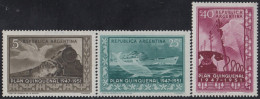 Argentina 513/15 1951 Plan Quinquenal MH - Andere & Zonder Classificatie