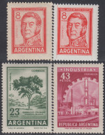 Argentina 705/08 1965 Serie Corriente. Tipos De 1954/62 MH - Autres & Non Classés