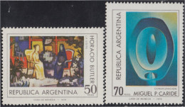 Argentina 1079/1080 1977 Pinturas De Horacio Butler Y Miguel MNH - Autres & Non Classés