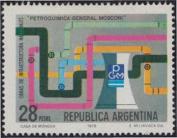 Argentina 1070 1976 Infraestructuras Nacionales MNH - Autres & Non Classés