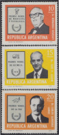 Argentina 1059/1061 1976 Premio Nobel Bernardo Houssay MNH - Altri & Non Classificati