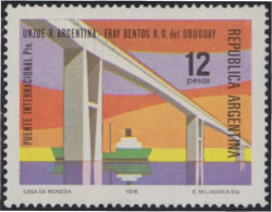 Argentina 1062 1976 Puente Internacional Colon De Argentina Hasta El Uruguay M - Altri & Non Classificati