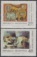 Argentina 996/97 1975 Pinturas Plásticas MNH - Autres & Non Classés