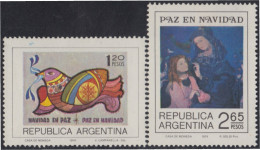 Argentina 993/94 1974 Navidad Chritsmas Pinturas MNH - Sonstige & Ohne Zuordnung