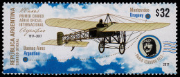 Argentina  3176 2017 Pablo Teodoro Fels Avioneta MNH - Autres & Non Classés