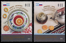 Argentina 3157/58 2016 Compartiendo Tradiciones Rusia-Argentina MNH - Otros & Sin Clasificación