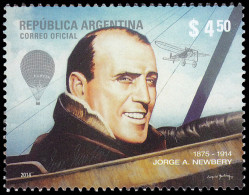 Argentina 3036 2014 Jorge A. Newbery MNH - Altri & Non Classificati