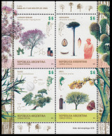 Argentina 3072/75 2015 Árboles Trees MNH - Sonstige & Ohne Zuordnung