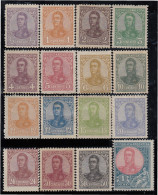 Argentina 132/47 1908/09 Efígie De San Martín MH - Altri & Non Classificati