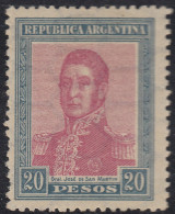 Argentina 227 1917 Gral José De San Martín MH - Otros & Sin Clasificación