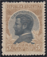 Argentina 240 1918 Dr Juan Pujol MNH - Andere & Zonder Classificatie