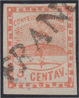 Argentina 4 1861 Confederación Confederation Usado - Altri & Non Classificati