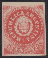 Argentina 5 1862/64 República Republic MH - Other & Unclassified