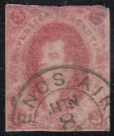 Argentina 14a 1867 Efigie De Bernadino Rivadavia Usado - Other & Unclassified