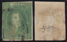 Argentina 9a 1864/67 Efigie De Bernadino Rivadavia Usado - Altri & Non Classificati