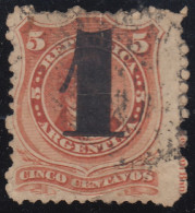 Argentina 29 1877 Bernadino Rivadavia Usado - Andere & Zonder Classificatie