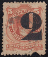 Argentina 30 1877 Bernadino Rivadavia Usado - Andere & Zonder Classificatie