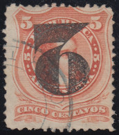 Argentina 30a 1877 Bernadino Rivadavia Usado - Altri & Non Classificati