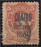 Argentina 50 1884 Bernardino Rivadavia Usado - Otros & Sin Clasificación