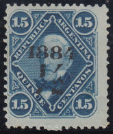 Argentina 48a 1884 José De San Martín MH - Sonstige & Ohne Zuordnung