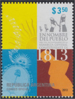 Argentina 2981 2013 200 Años De La Asamblea General Constitucional De 1813 MNH - Otros & Sin Clasificación